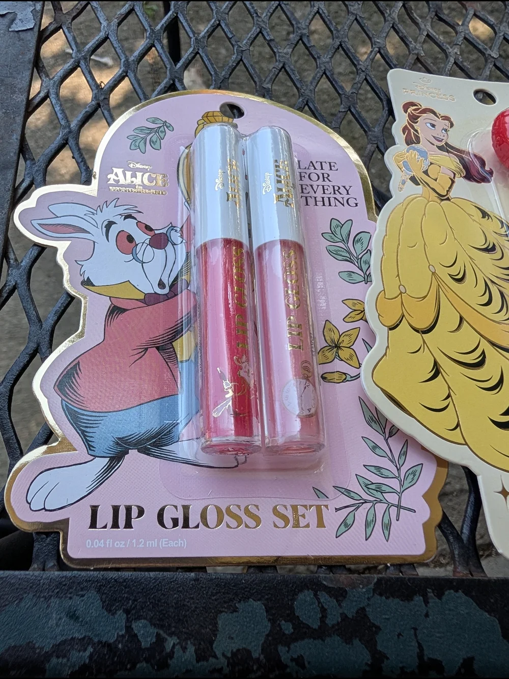 Disney Belle Yellow & Red Lip Gloss
